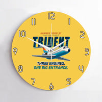 Thumbnail for Hawker Siddeley HS 121 Trident 2E - Cartoon - No Frame - Yellow