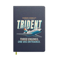 Thumbnail for Hawker Siddeley HS 121 Trident 2E - Cartoon - Notebook - Navy Blue