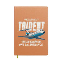 Thumbnail for Hawker Siddeley HS 121 Trident 2E - Cartoon - Notebook - Orange
