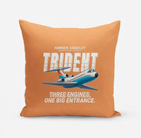 Thumbnail for Hawker Siddeley HS 121 Trident 2E - Cartoon - Pillow - Orange