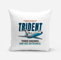 Thumbnail for Hawker Siddeley HS 121 Trident 2E - Cartoon - Pillow - White