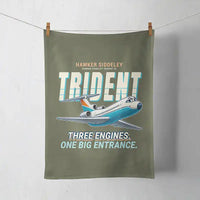 Thumbnail for Hawker Siddeley HS 121 Trident 2E - Cartoon - Towel - Green Army