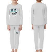Thumbnail for Hawker Siddeley HS 121 Trident 2E - Children Pajamas - Original Chest + Name - Light Gray