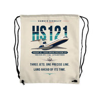 Thumbnail for Hawker Siddeley HS 121 Trident 2E - Drawstring Bag - Original - Beige