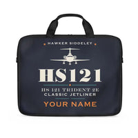 Thumbnail for Hawker Siddeley HS 121 Trident 2E - Heritage + Name - Laptop Bag
