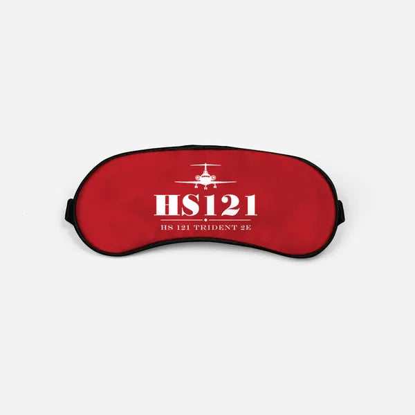 Hawker Siddeley HS 121 Trident 2E - Heritage - Sleep Mask - Red