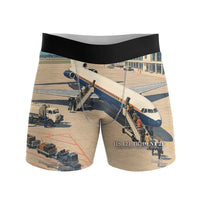 Thumbnail for Hawker Siddeley HS 121 Trident 2E - Men Boxers - 3D - Full Print