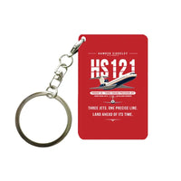 Thumbnail for Hawker Siddeley HS 121 Trident 2E - Original - Key Chain - Red