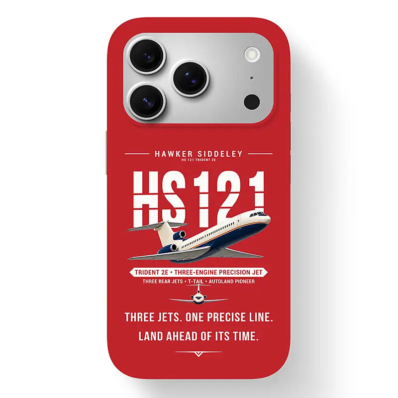 Hawker Siddeley HS 121 Trident 2E - Original - MagSafe iPhone 17 Pro - Red