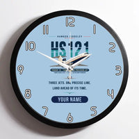 Thumbnail for Hawker Siddeley HS 121 Trident 2E - Original + Name - Framed - Light Blue