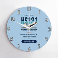 Thumbnail for Hawker Siddeley HS 121 Trident 2E - Original + Name - No Frame - Light Blue