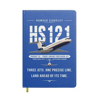 Thumbnail for Hawker Siddeley HS 121 Trident 2E - Original - Notebook - Blue