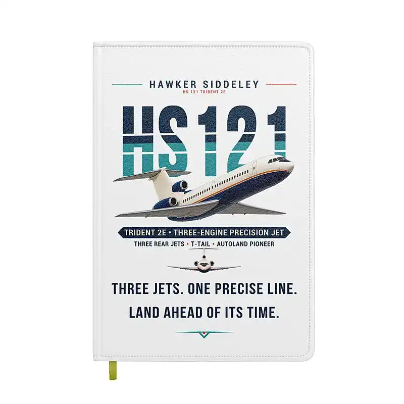 Hawker Siddeley HS 121 Trident 2E - Original - Notebook - White
