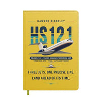 Thumbnail for Hawker Siddeley HS 121 Trident 2E - Original - Notebook - Yellow