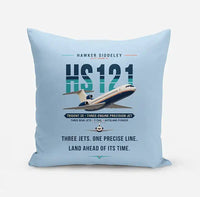 Thumbnail for Hawker Siddeley HS 121 Trident 2E - Original - Pillow - Light Blue