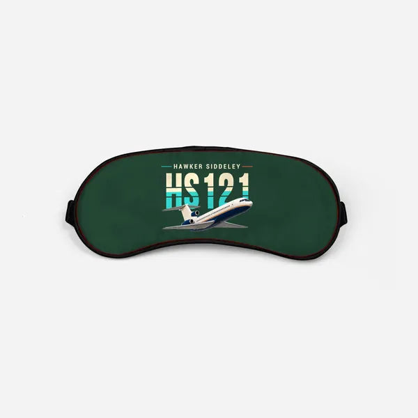 Hawker Siddeley HS 121 Trident 2E - Original - Sleep Mask - Dark Green