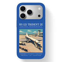 Thumbnail for Hawker Siddeley HS 121 Trident 2E - Poster - MagSafe iPhone 17 Pro - Blue