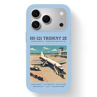 Thumbnail for Hawker Siddeley HS 121 Trident 2E - Poster - MagSafe iPhone 17 Pro - Light Blue