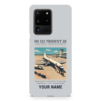 Thumbnail for Hawker Siddeley HS 121 Trident 2E - Poster + Name - Samsung Case - Light Gray