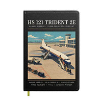 Thumbnail for Hawker Siddeley HS 121 Trident 2E - Poster - Notebook - Black