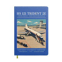 Thumbnail for Hawker Siddeley HS 121 Trident 2E - Poster - Notebook - Blue