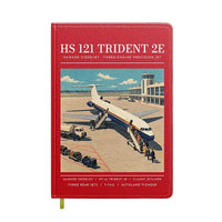 Thumbnail for Hawker Siddeley HS 121 Trident 2E - Poster - Notebook - Red