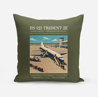 Thumbnail for Hawker Siddeley HS 121 Trident 2E - Poster - Pillow - Green Army