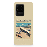 Thumbnail for Hawker Siddeley HS 121 Trident 2E - Poster - Samsung Case - Beige