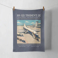 Thumbnail for Hawker Siddeley HS 121 Trident 2E - Poster - Towel - Navy Blue