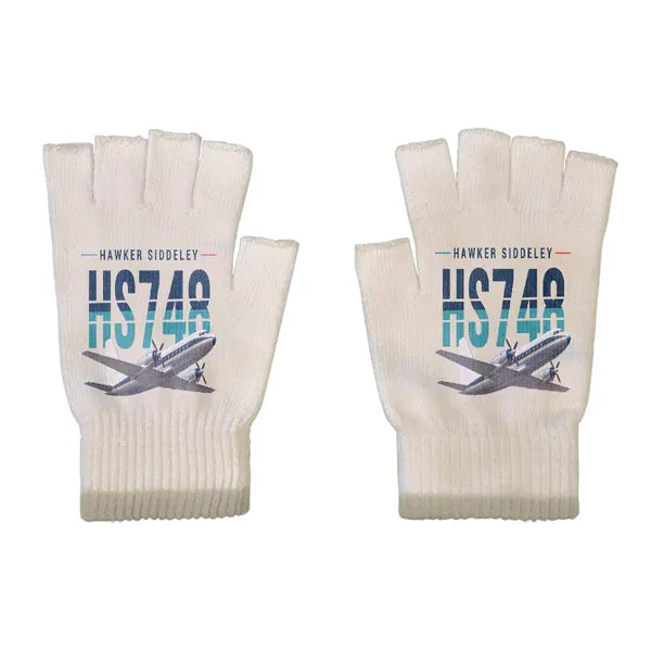 Hawker Siddeley HS 748 Series 2A - Gloves - Cut - Original - Beige