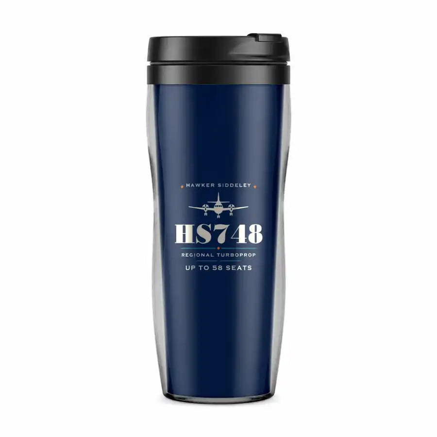 Hawker Siddeley HS 748 Series 2A - Heritage - Plastic (No Holder) - Dark Blue