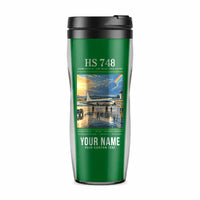 Thumbnail for Hawker Siddeley HS 748 Series 2A - Poster + Name - Plastic (No Holder) - Green