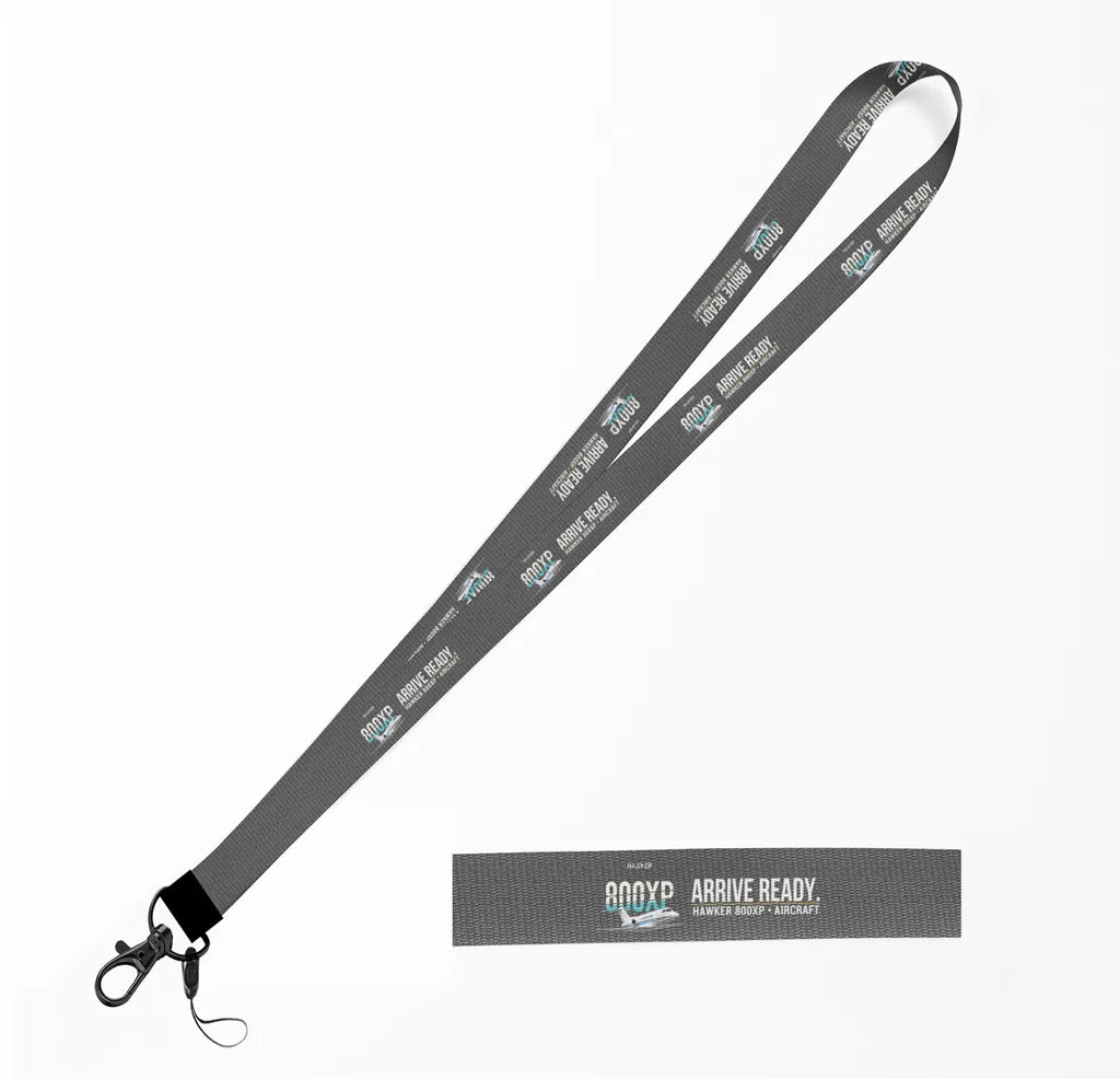 Hawker 800XP lanyard - gray