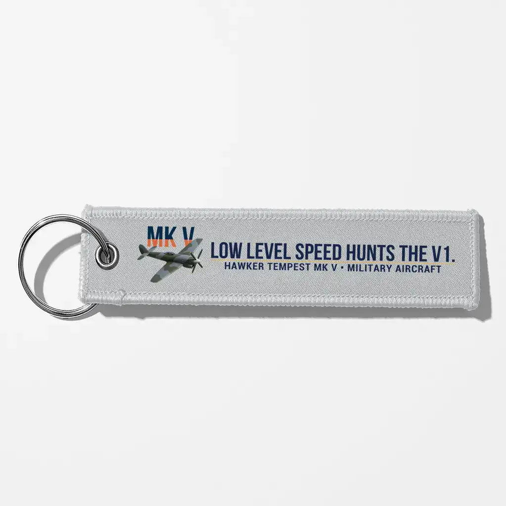 Hawker Tempest Mk V Aviator Key Chains - Light Gray