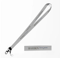 Thumbnail for Hayden City Series lanyard - light gray