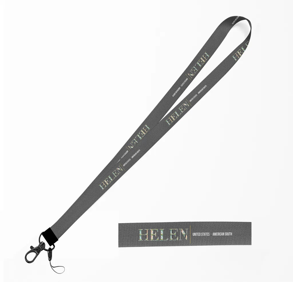 Helen City Series lanyard - gray
