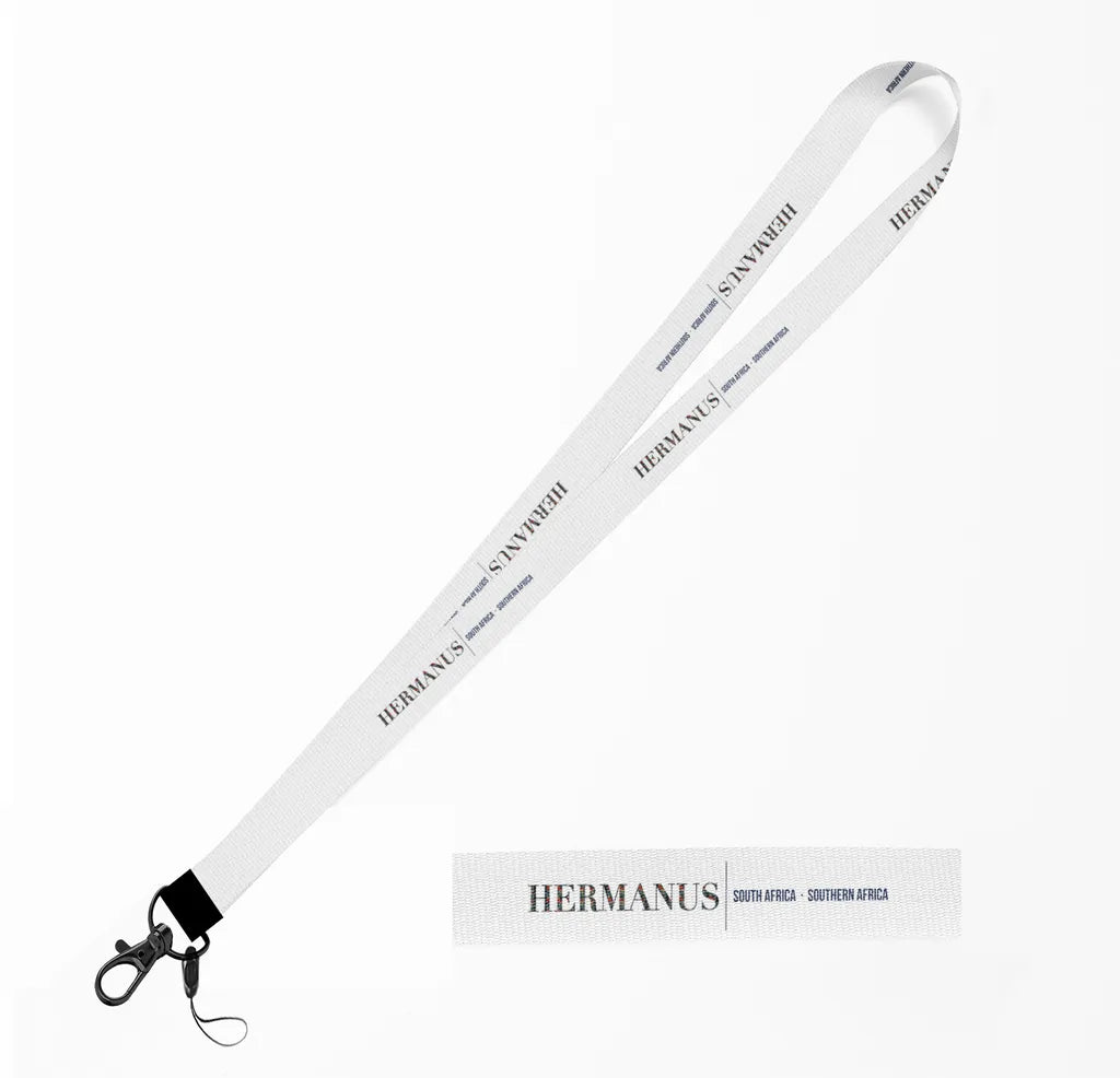 Hermanus City Series lanyard - white