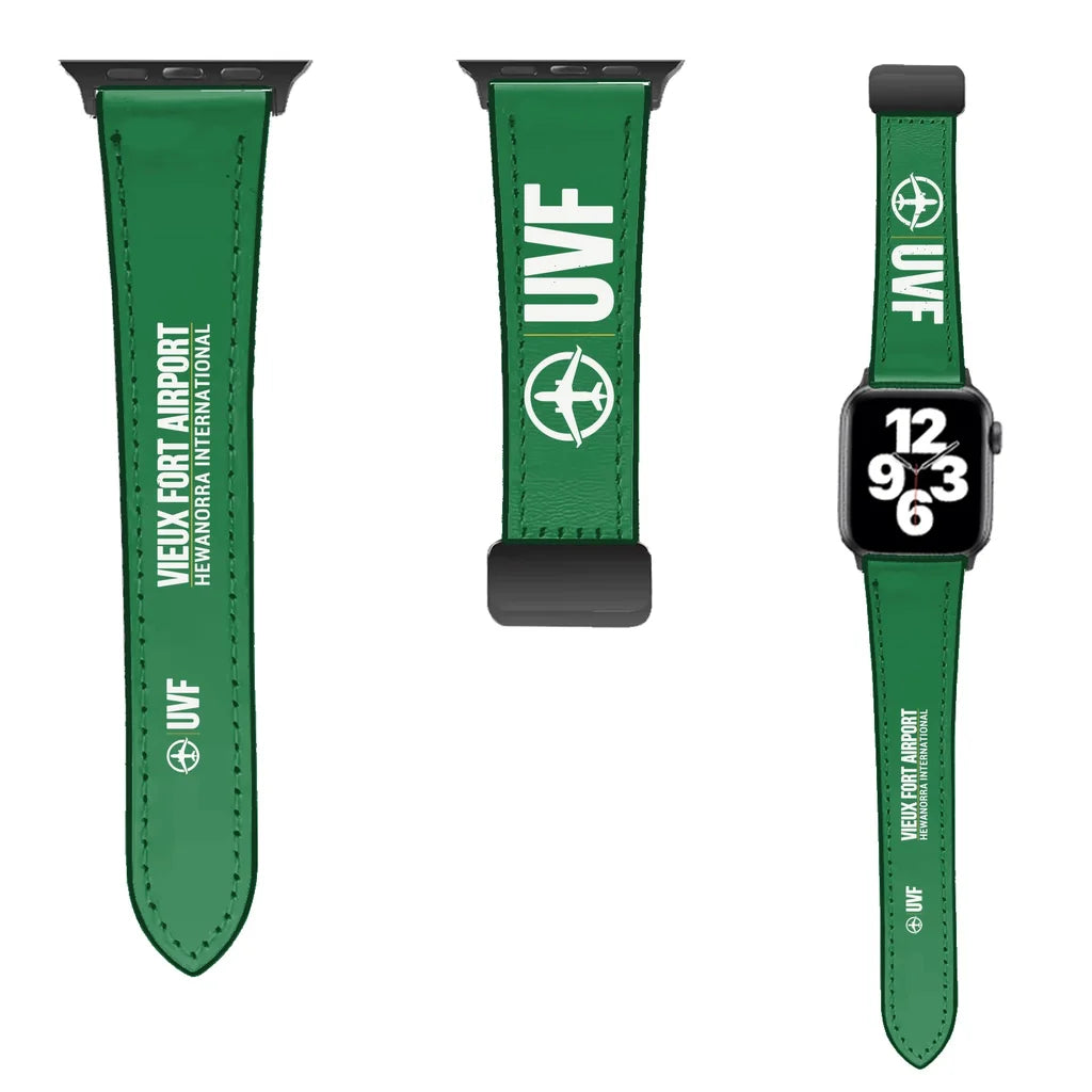 WBV6 | Hewanorra International Airport UVF | Leather - Green
