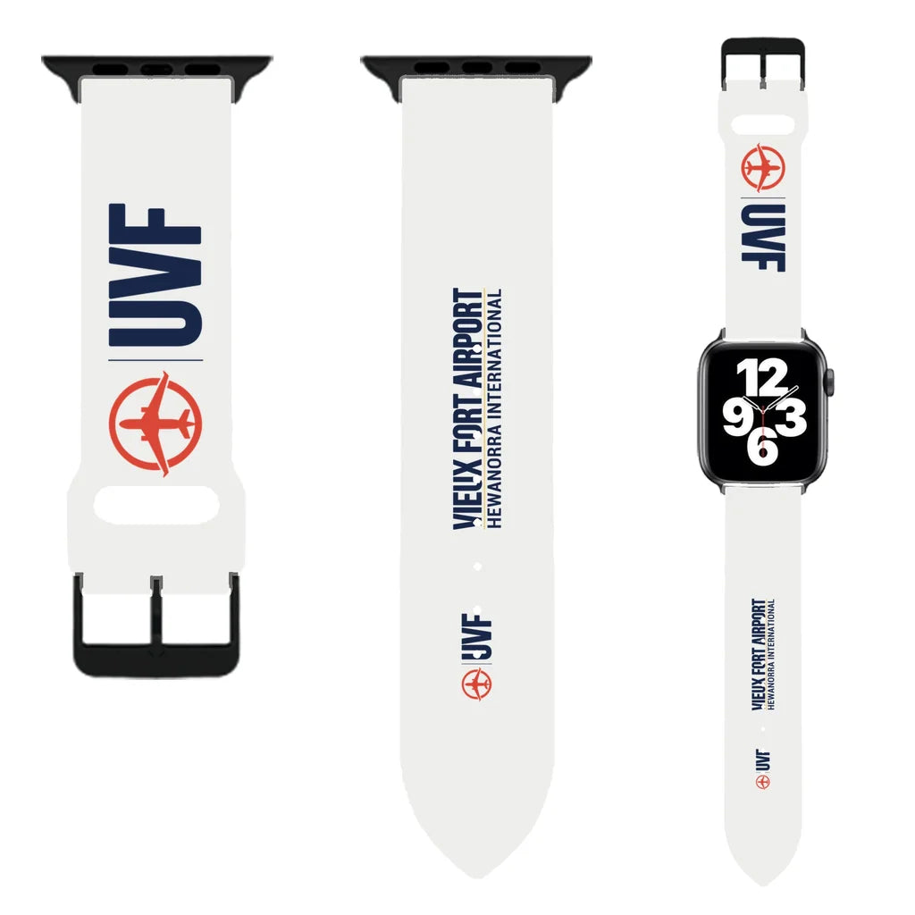 WBV6 | Hewanorra International Airport UVF | White (Metal Buckle)