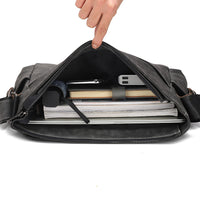 Thumbnail for Retro Design Business Documents Shoulder Bag Flap Man's Bag Male Messenger Bags