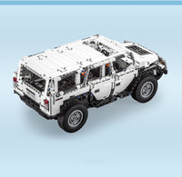 Thumbnail for 575Pcs Remote Control Car Warrior H2 For RC Building Blocks Car Model