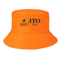 Thumbnail for Hilo International Airport (ITO) summer hat - orange