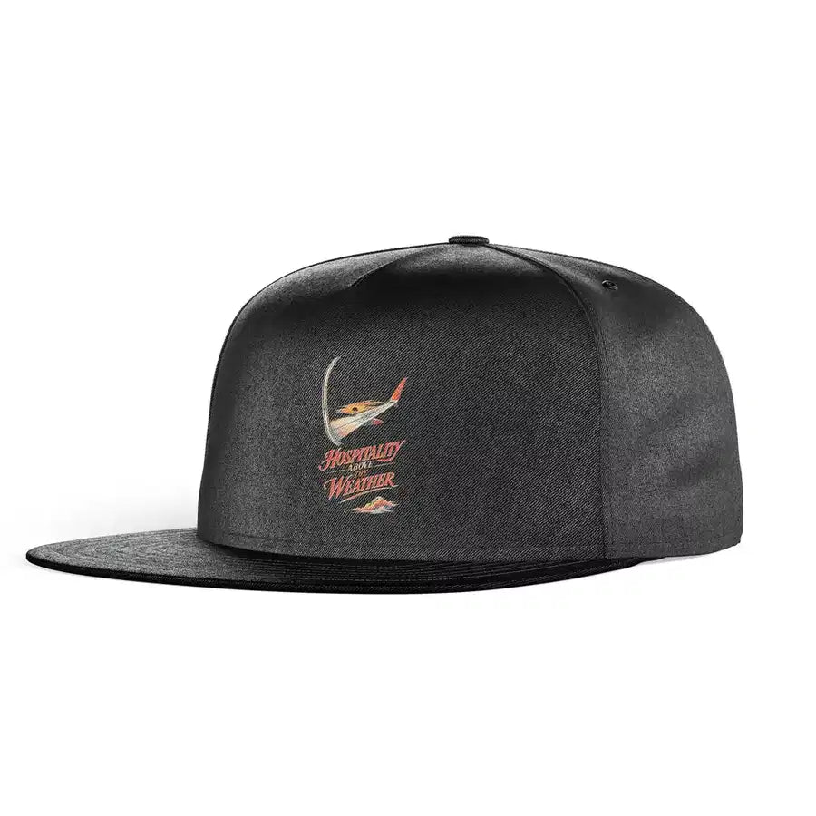 Hospitality Above The Weather snapback - black