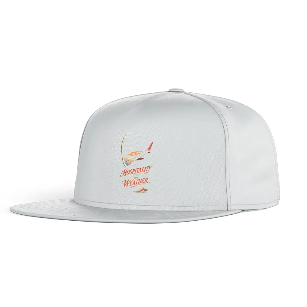 Hospitality Above The Weather snapback - white