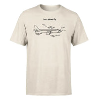 Thumbnail for How Planes Fly design on beige single side