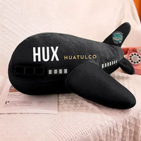 Thumbnail for Huatulco International Airport (HUX) - Airplane Pillows - Black