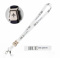 Thumbnail for Hue City Series seat belt lanyard - white