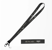 Thumbnail for Hungary Country Series lanyard - black
