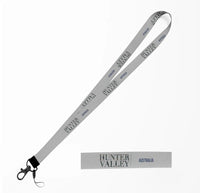 Thumbnail for Hunter Valley City Series lanyard - light gray