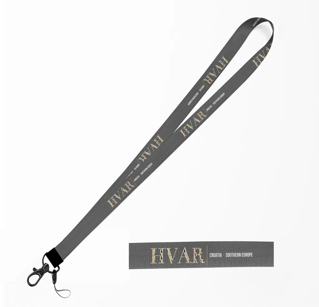 Hvar City Series lanyard - gray
